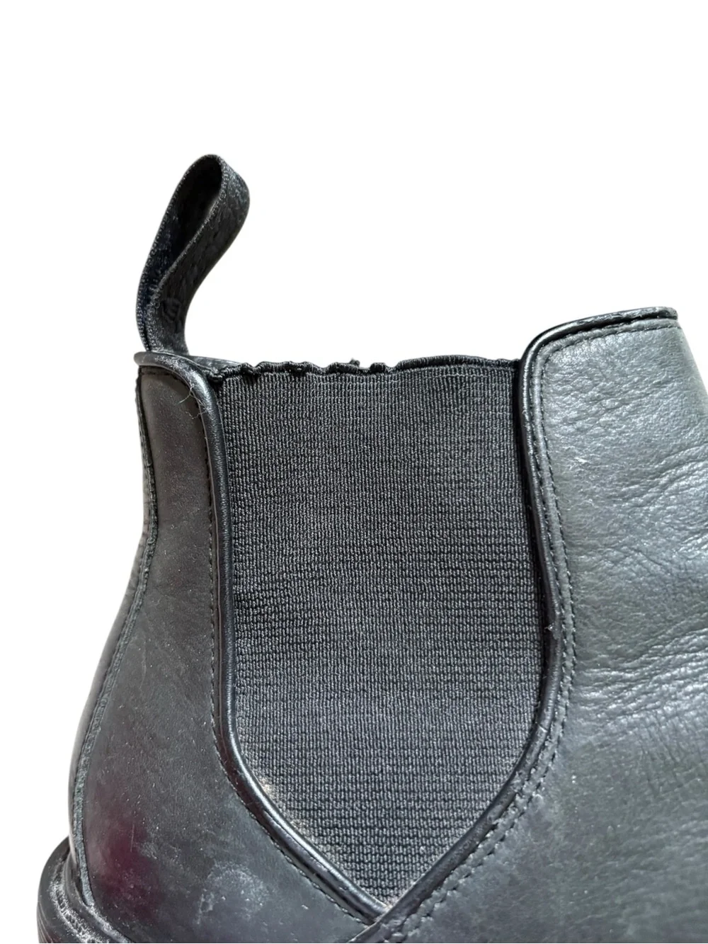 Dr. Martens Black Leather Platform Chelsea Boots | EU 37